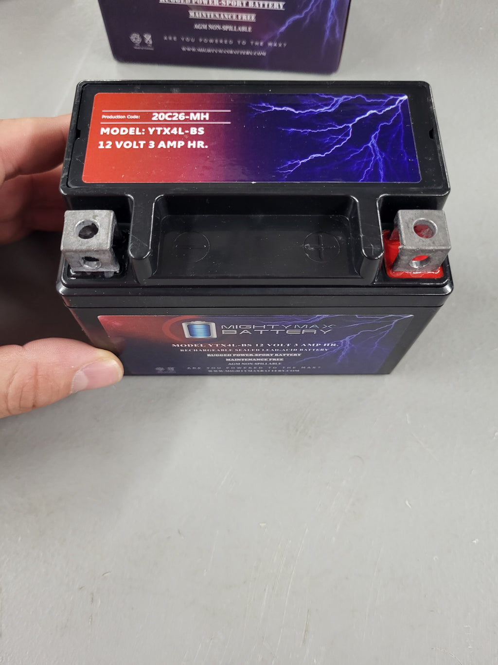 Mighty Max Battery YTX4L-BS SLA