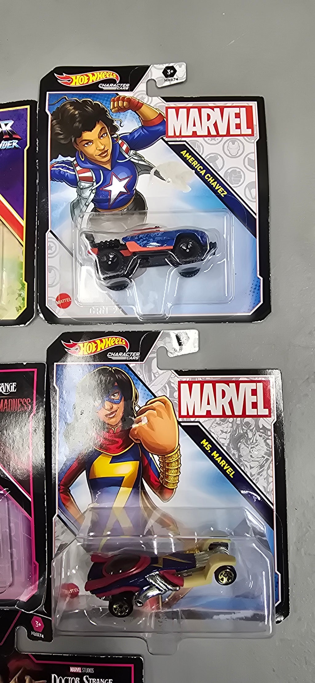 Marvel Hot Wheels