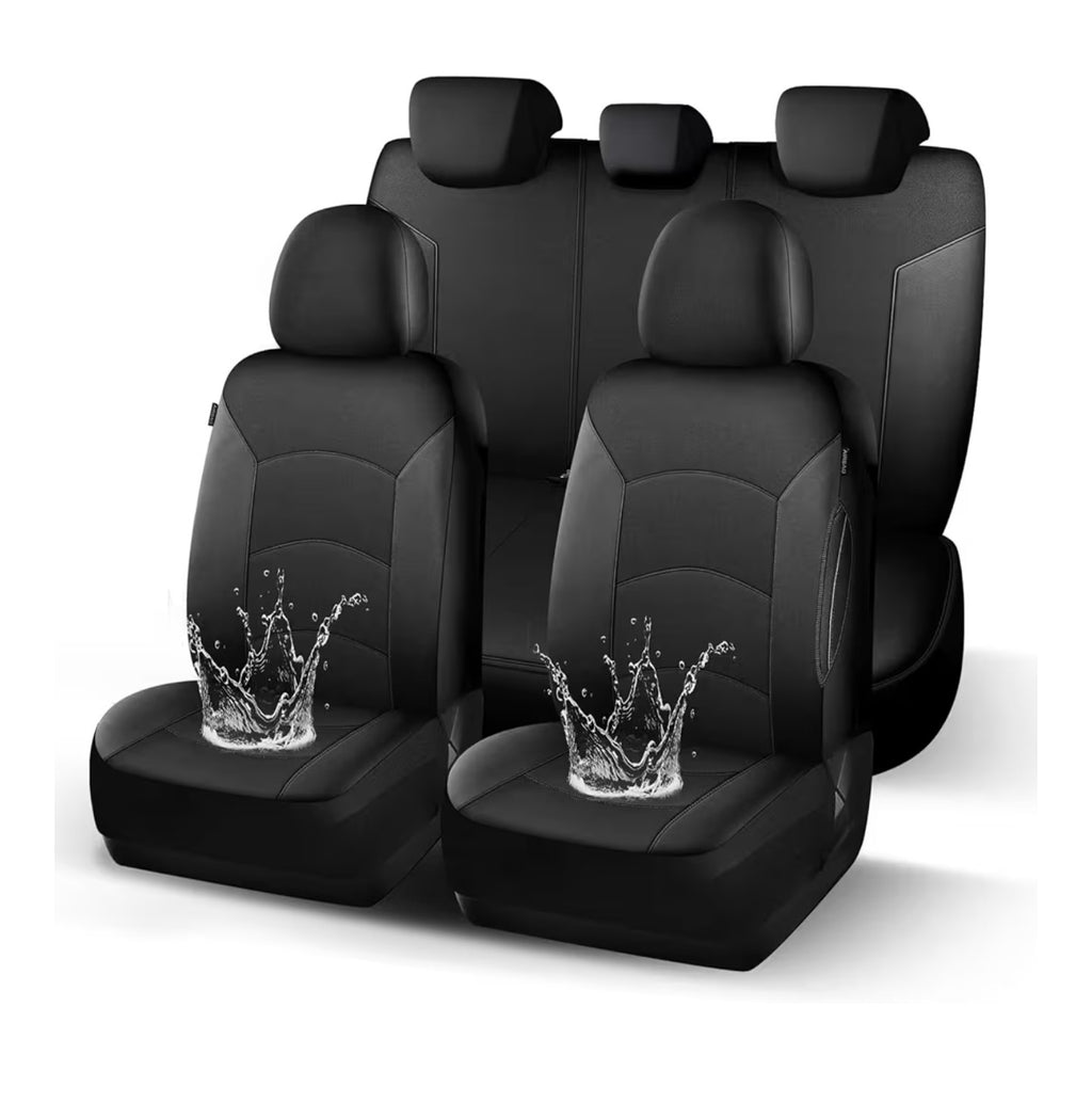 HChengkikz Car Seat Covers Full Set, Waterproof Neoprene Car Seat Covers.