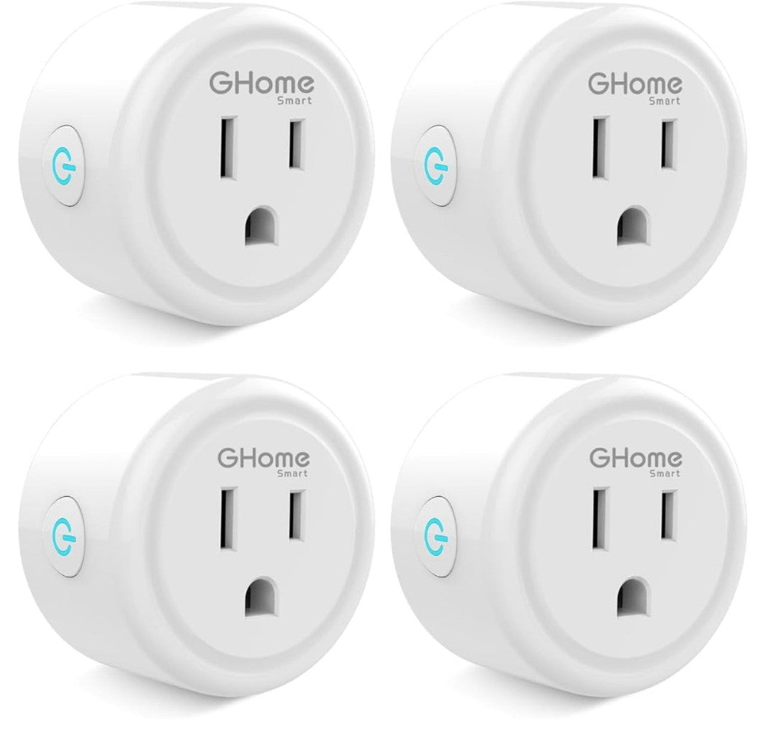 WiFi Smart Outlet Plug (4 pack)