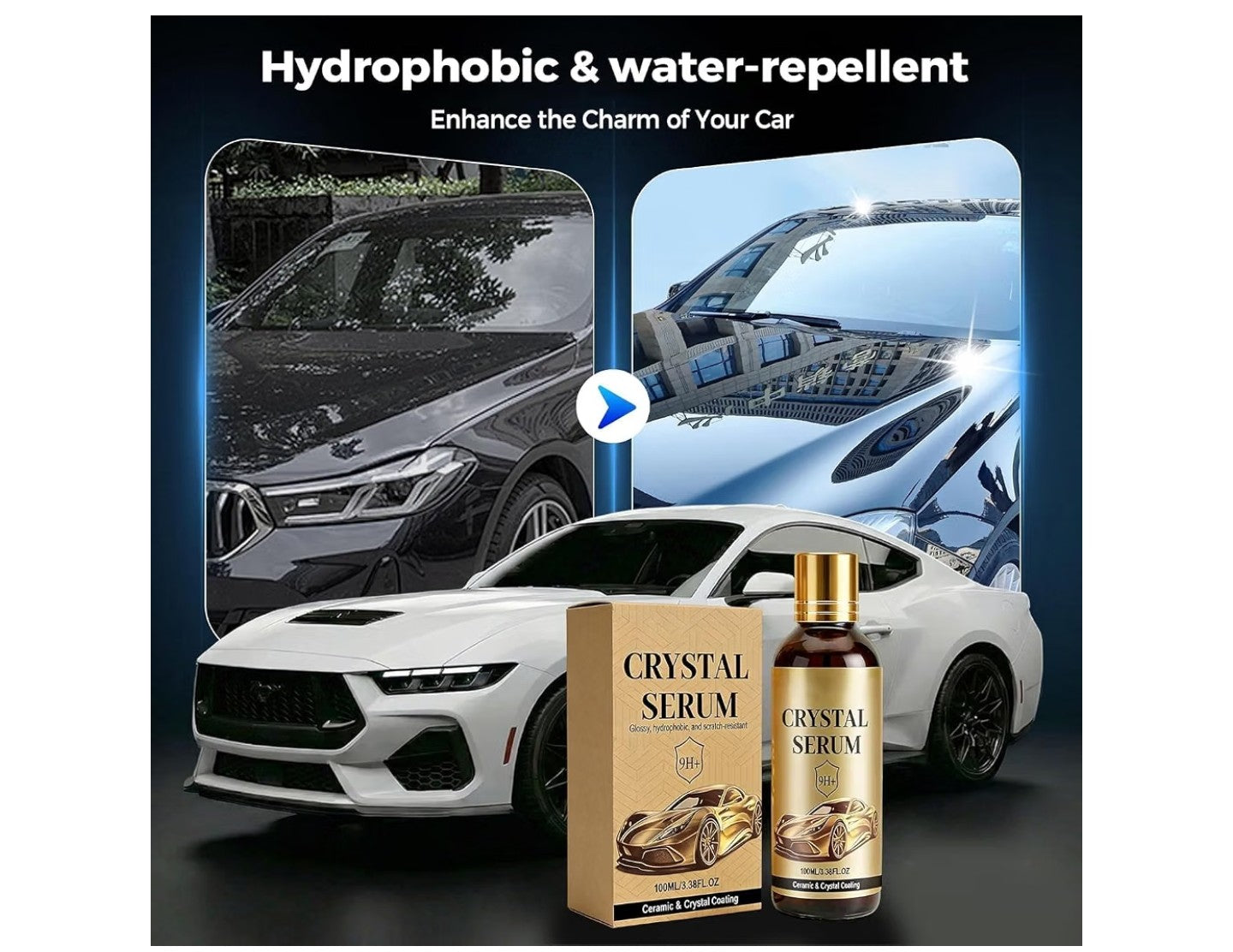Crystal Serum PTZ Ceramic Coating for Car.