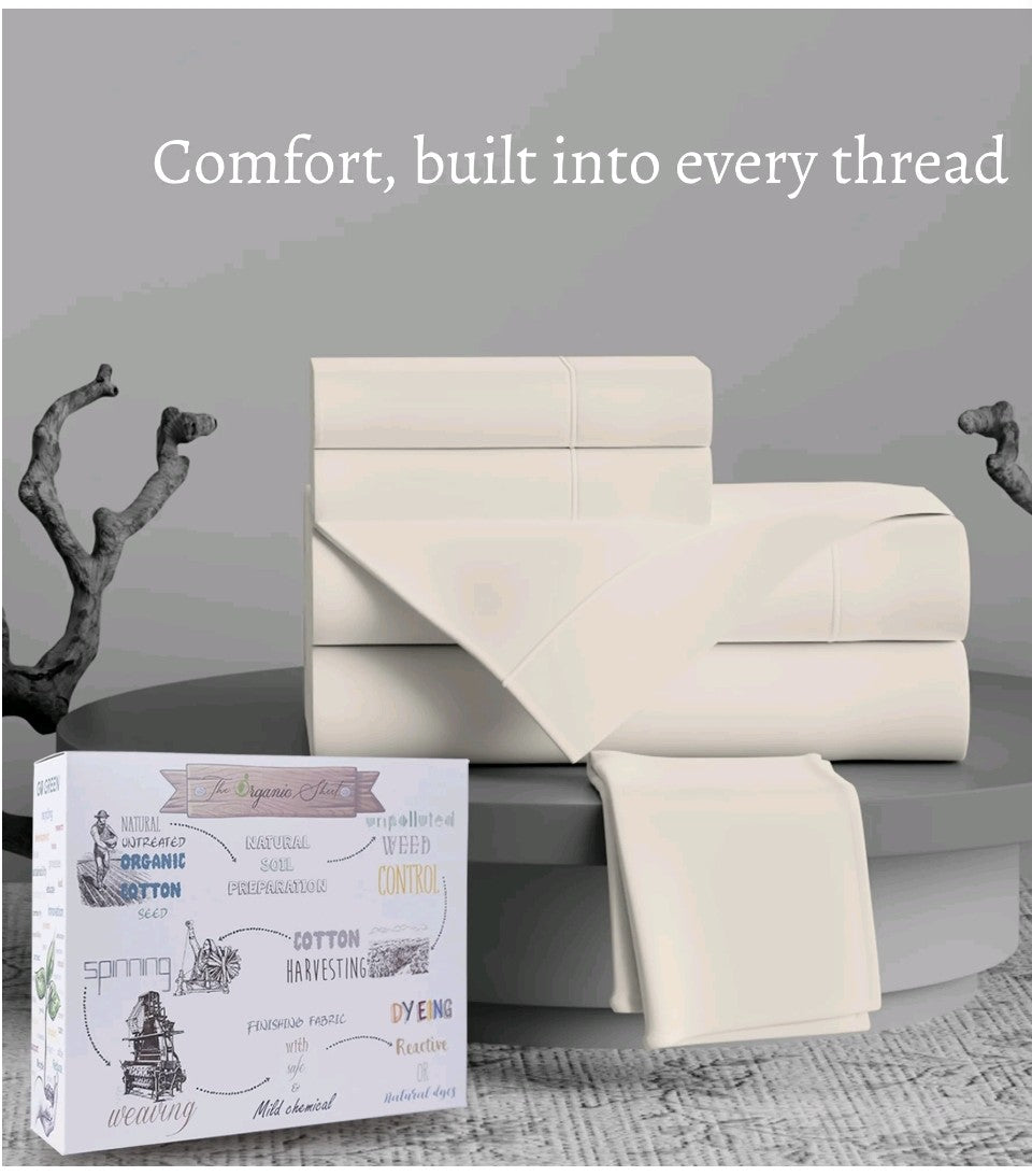 Purity Home 4 Piece Sheet Set (Full)