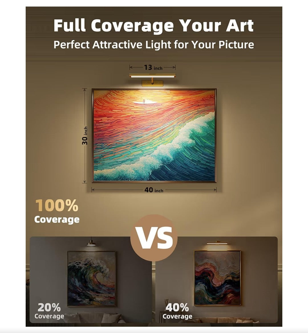Picture Light for Wall (Gold)