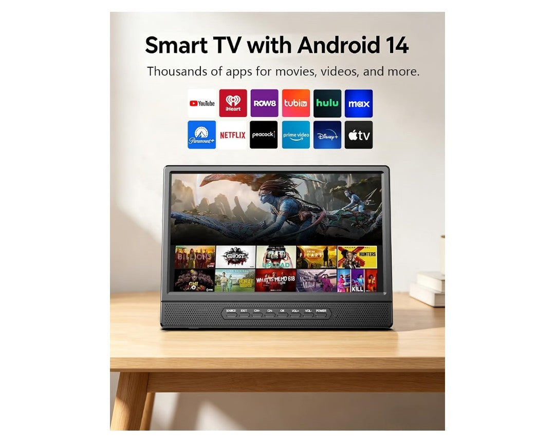 Desobry 12in Small Smart TV