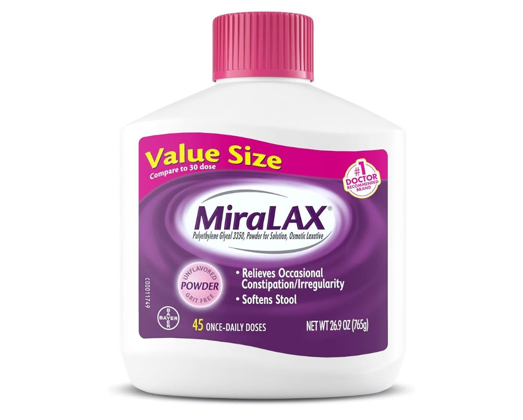 MiraLAX Laxitice Powder, 26.9oz