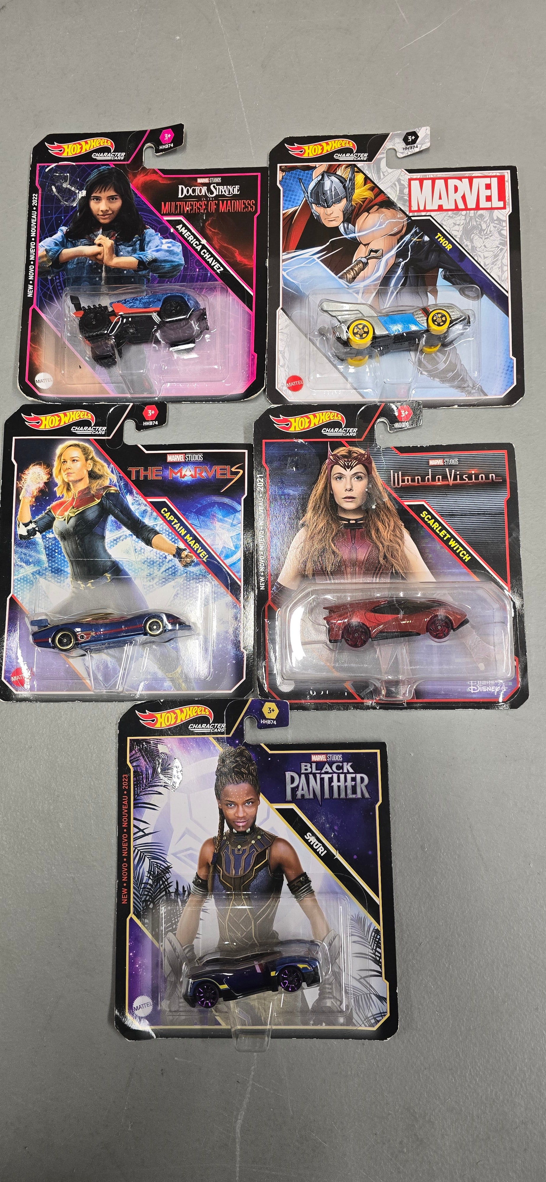 Marvel Hot Wheels