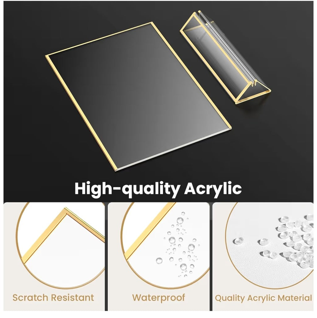 Acrylic Sign Holder (3 pack)