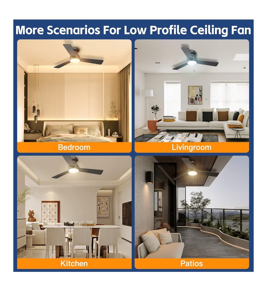 Ceiling Fan 42in with Remote