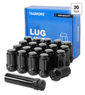 Tagmore M12x1.5 Spine Lug Nuts (20 Count w Lug Tool)