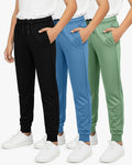 Mesh Joggers, 3 Pack (Youth Small)
