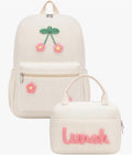 Girls School Backpack with Lunch Box