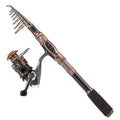Plusinno Telescopic Fish Pole with Reel