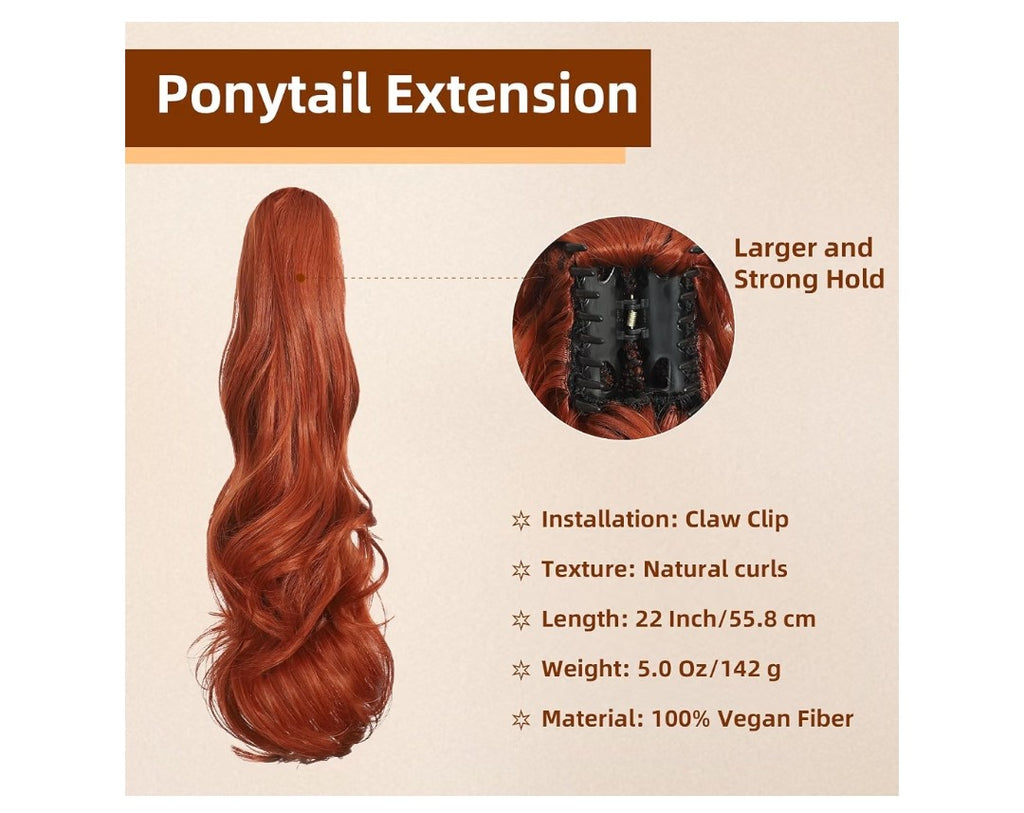 Tiklans Ponytail Extension 22in