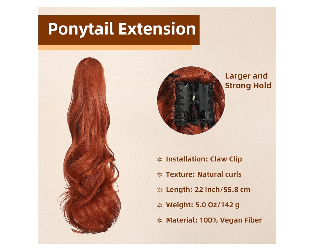 Tiklans Ponytail Extension 22in