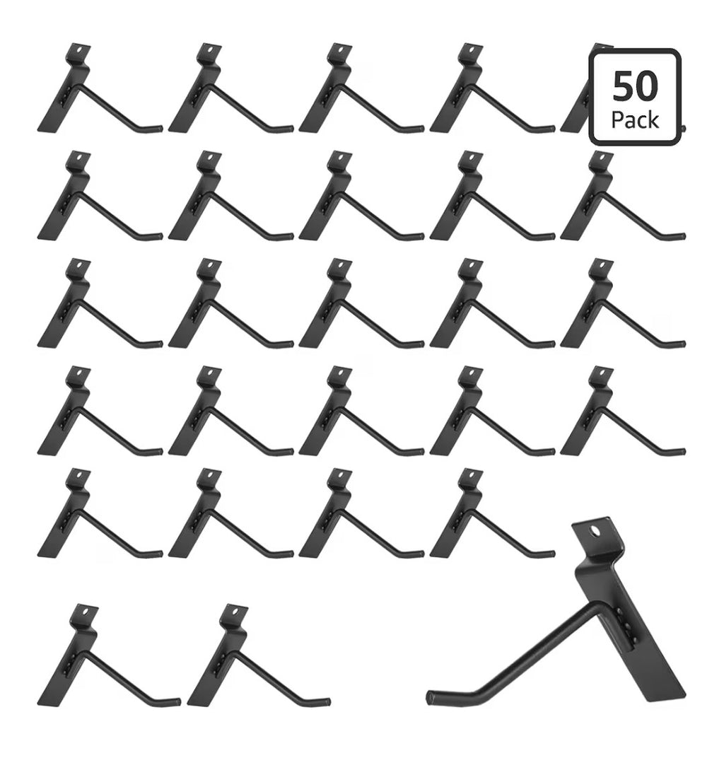 Slatwall Hooks 50 pack