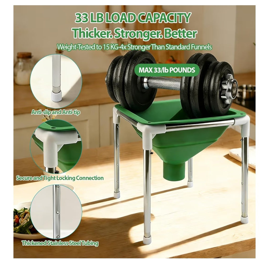 Large Collapsible Silicone Funnel