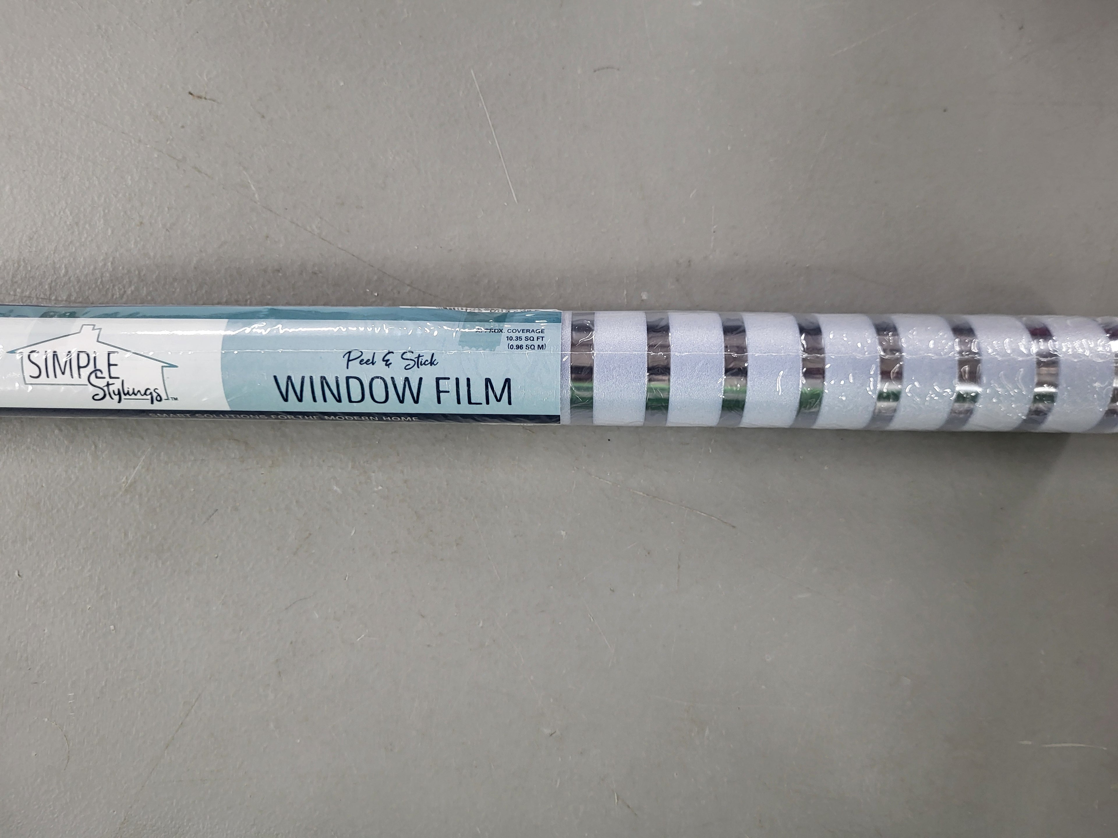 Peel & Stick Window Film Stripes