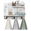 2-Tier Wall Mounted Bathroom Storage Shelves