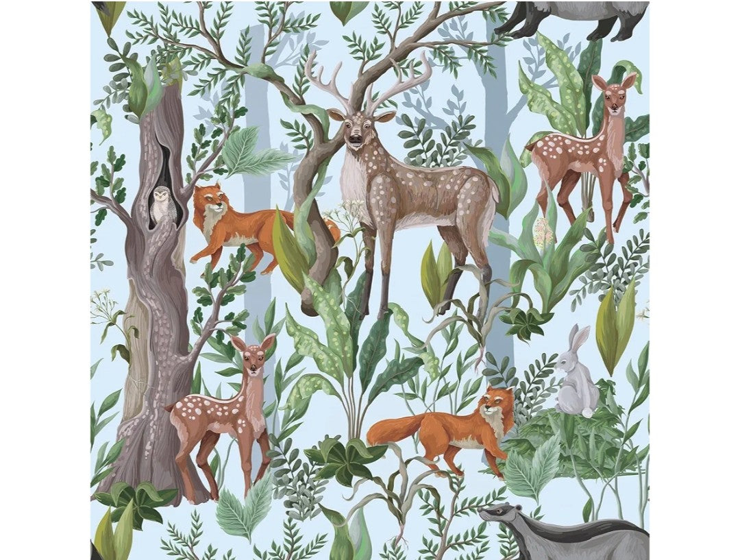 Woodland Peel and Stick Wallpaper 17.5" x 315"