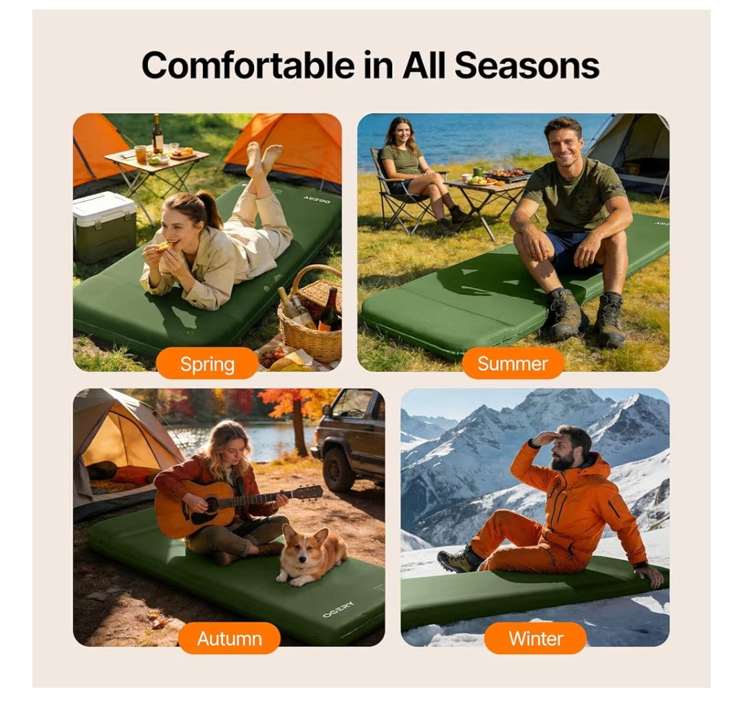 Ogery Self-Inflating Foam Sleeping Pad