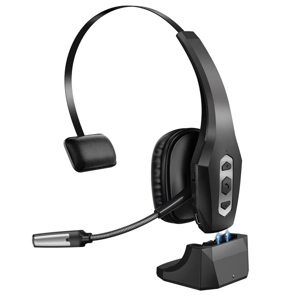 DH16 Bluetooth Headset with Charging Base
