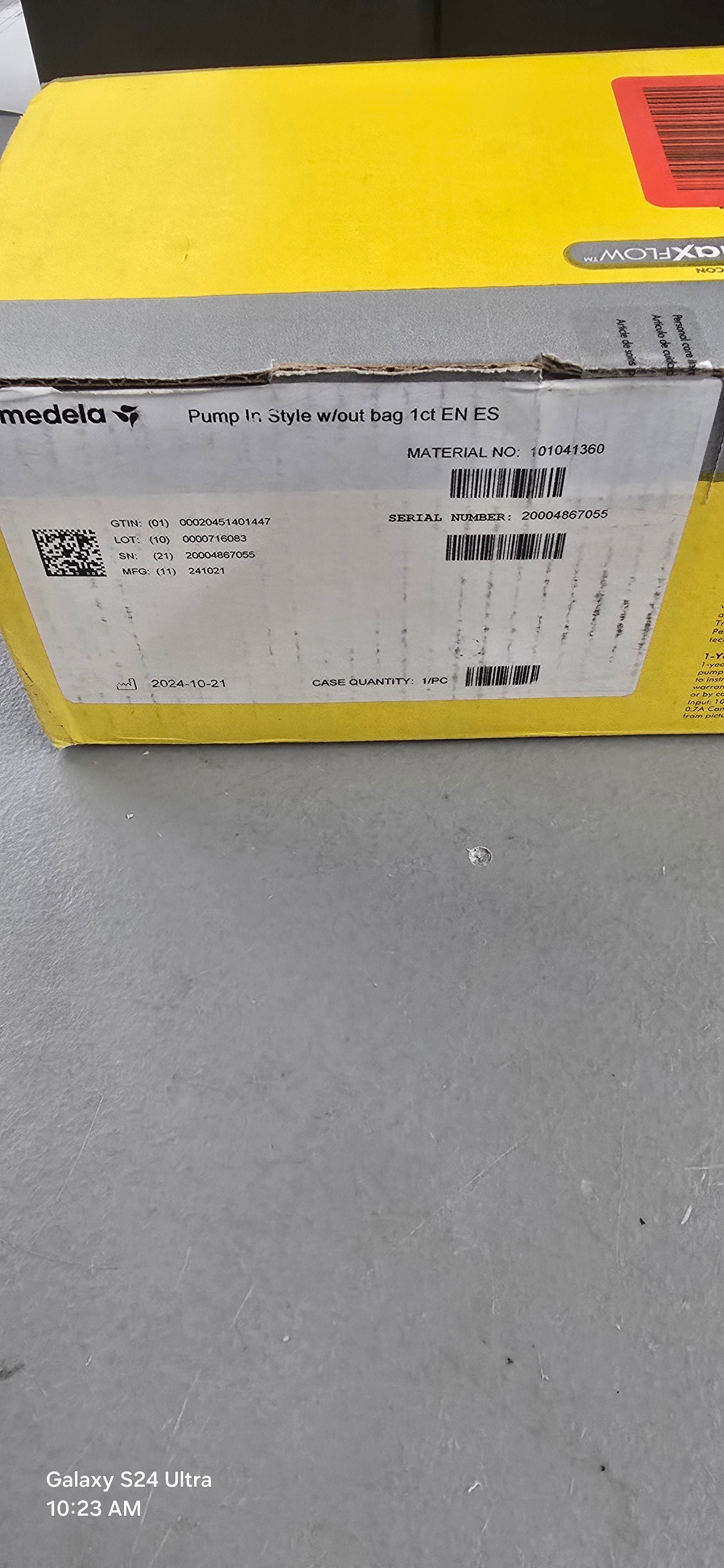 Medela Pump in Style Breast Pump.