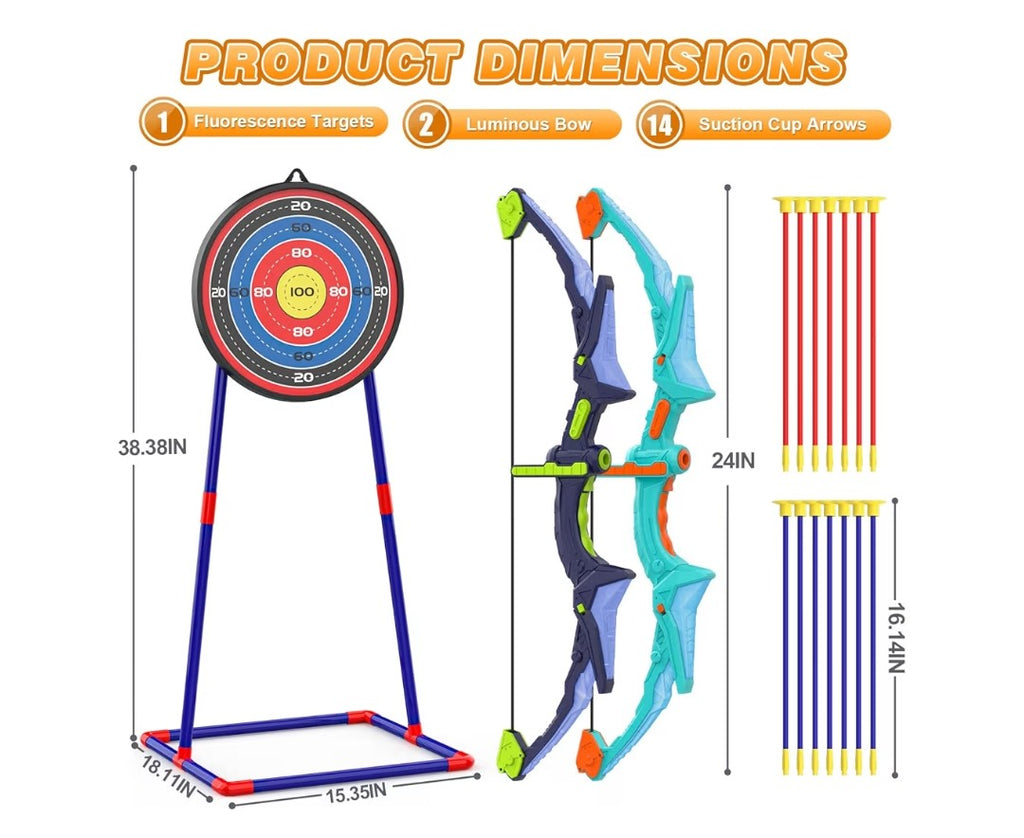 Archery Set for Kids (2 Bows)