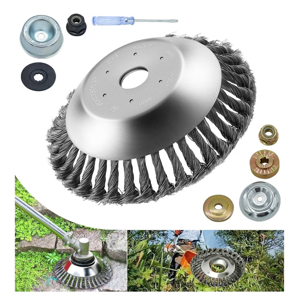 Derusting Weeding Wheel 8in