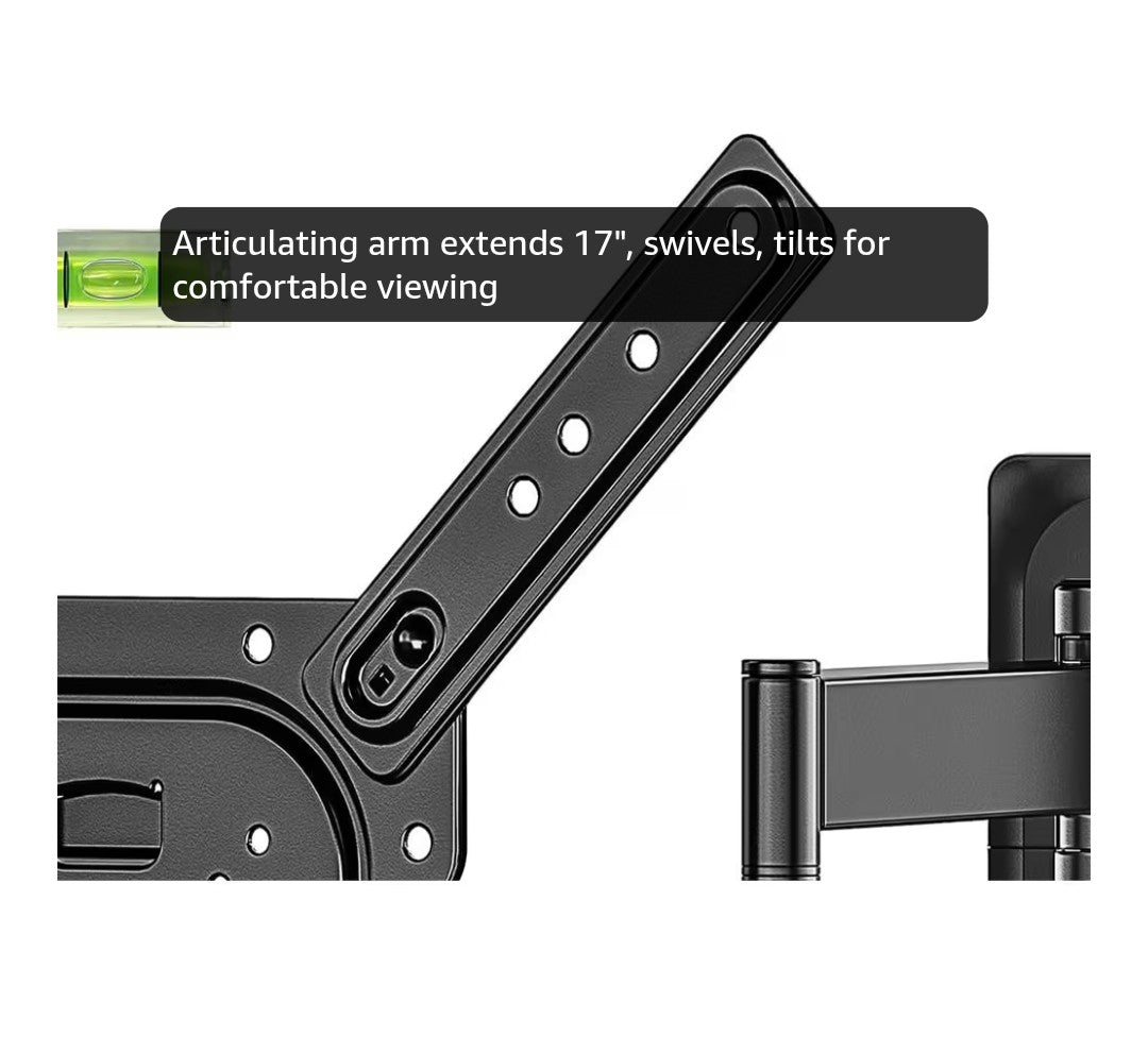 monTEK Full Motion TV Wall Mount (23-65in TV)