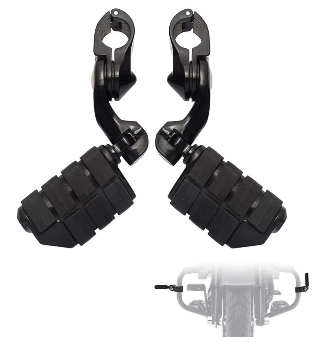 Highway pegs gloss black