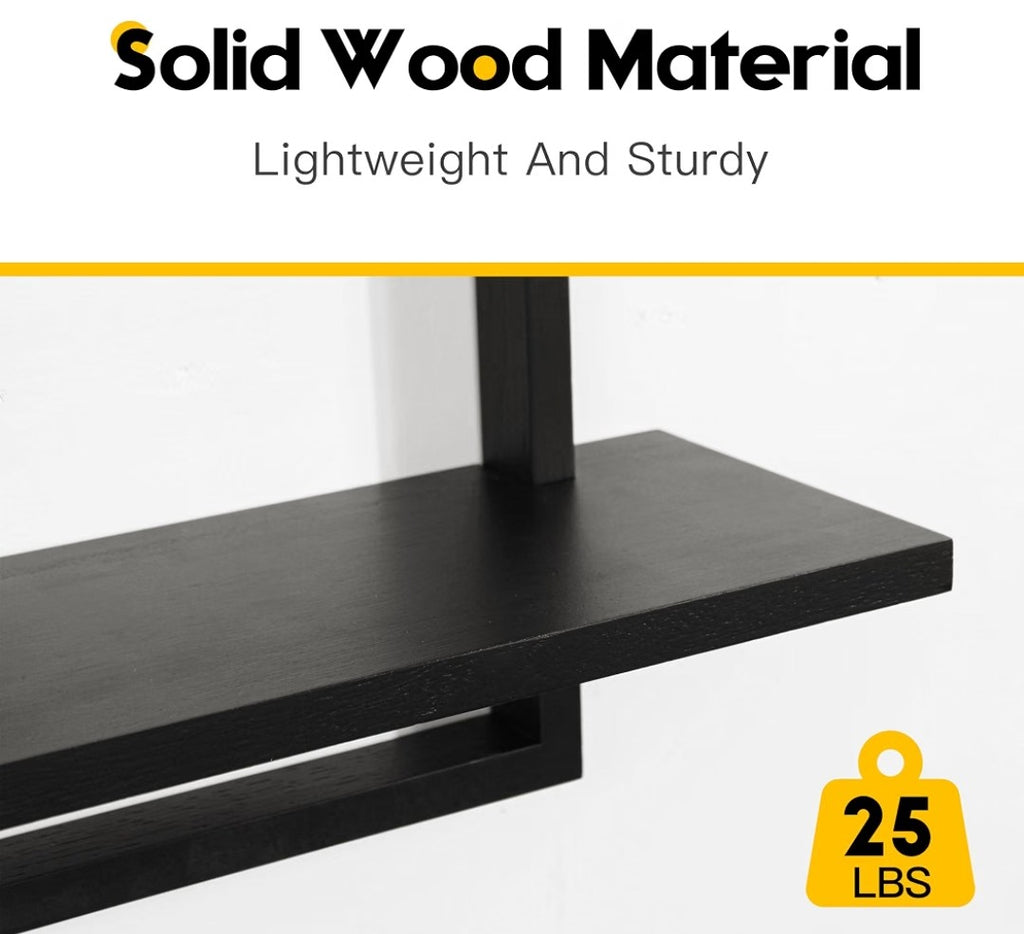 Floating Shelves 2 pack (1 Large, 1 Small)