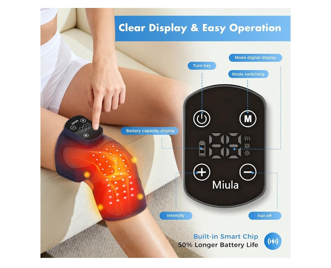 Miula Redlight Therapy & Vibration Massage Knee Brace
