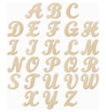6in Wooden Letters Unfinished 86 Pieces