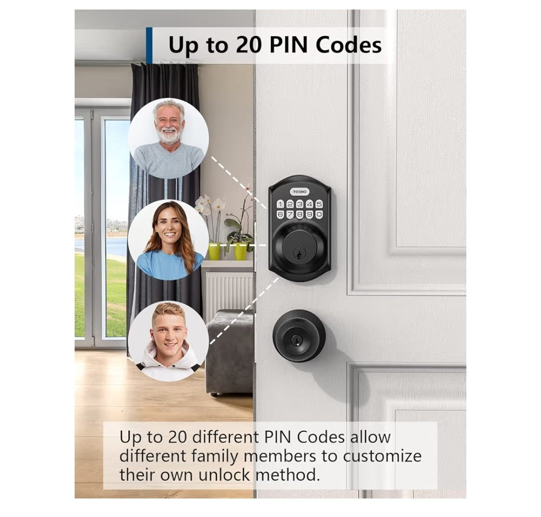Teeho TE001 Keyless Entry Door Lock
