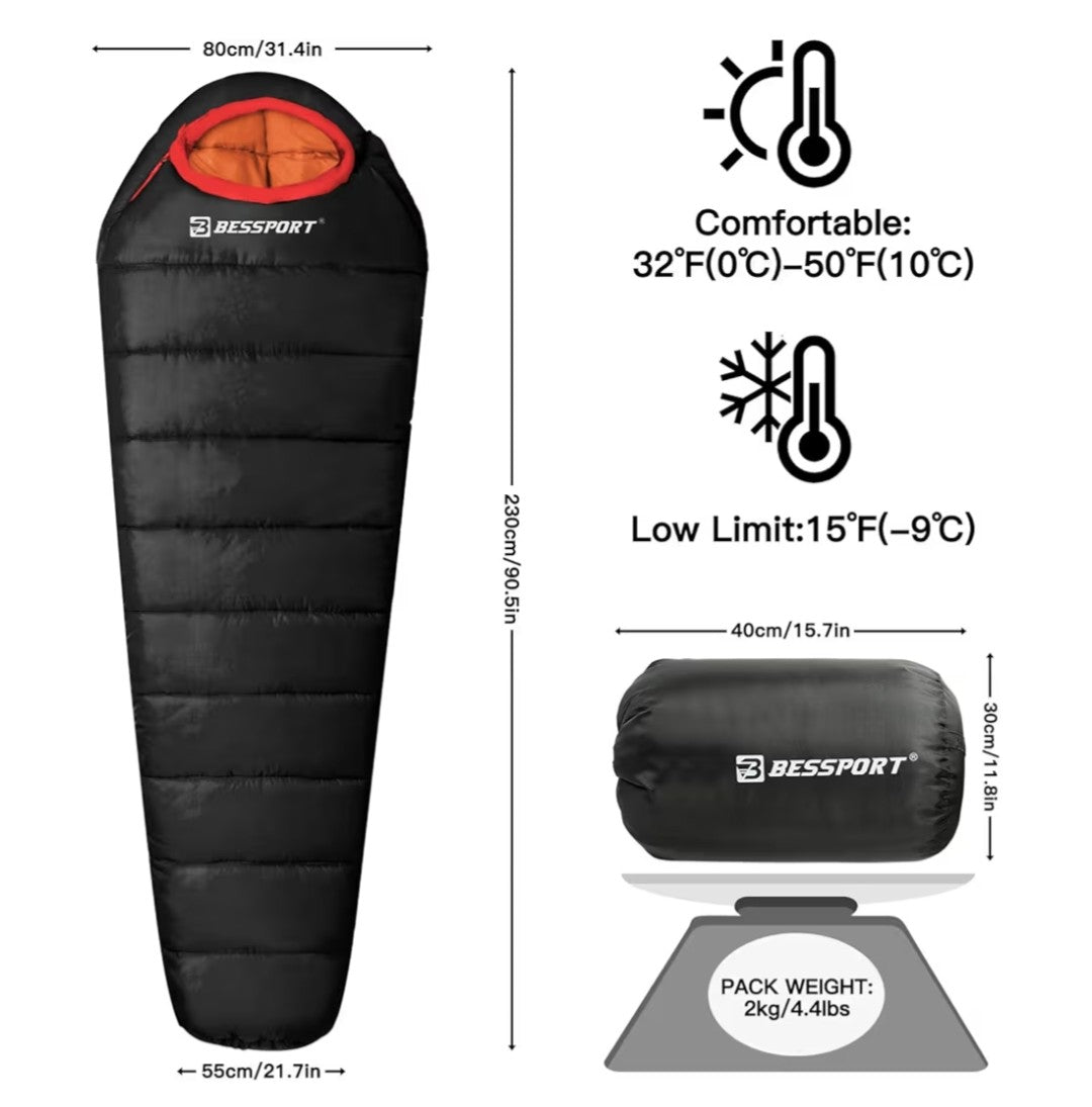 Bessport Mummy Sleeping Bag