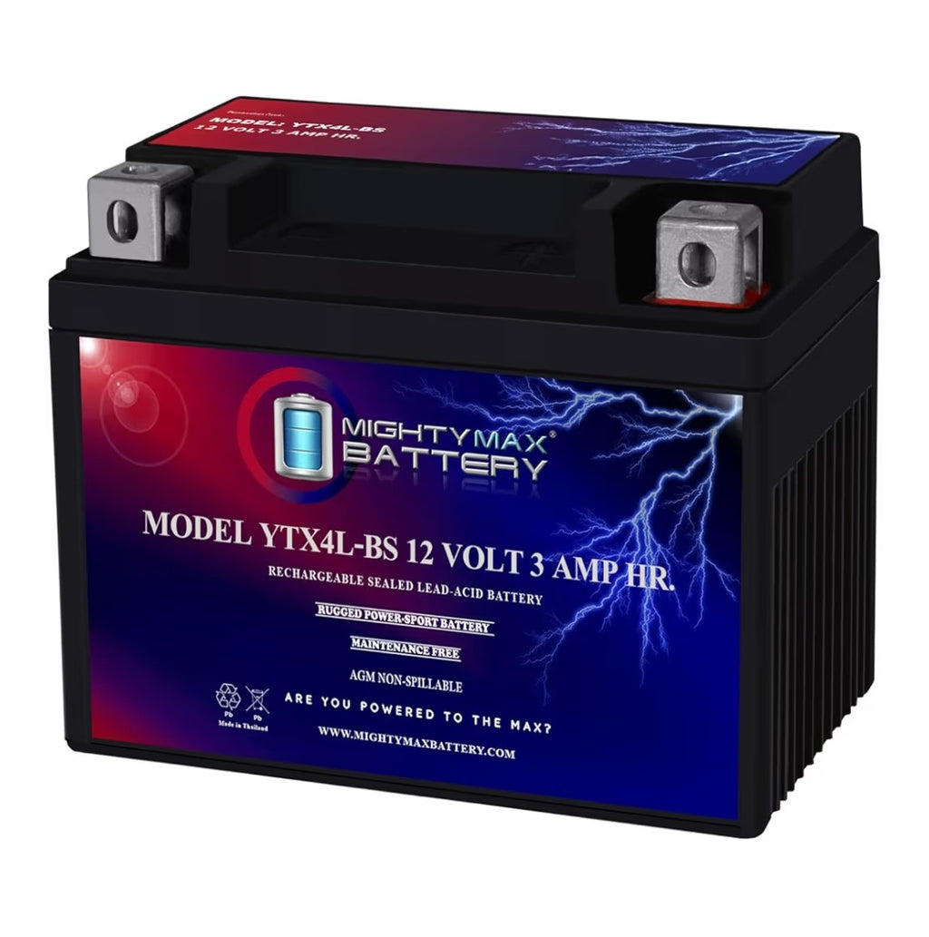 Mighty Max Battery YTX4L-BS SLA