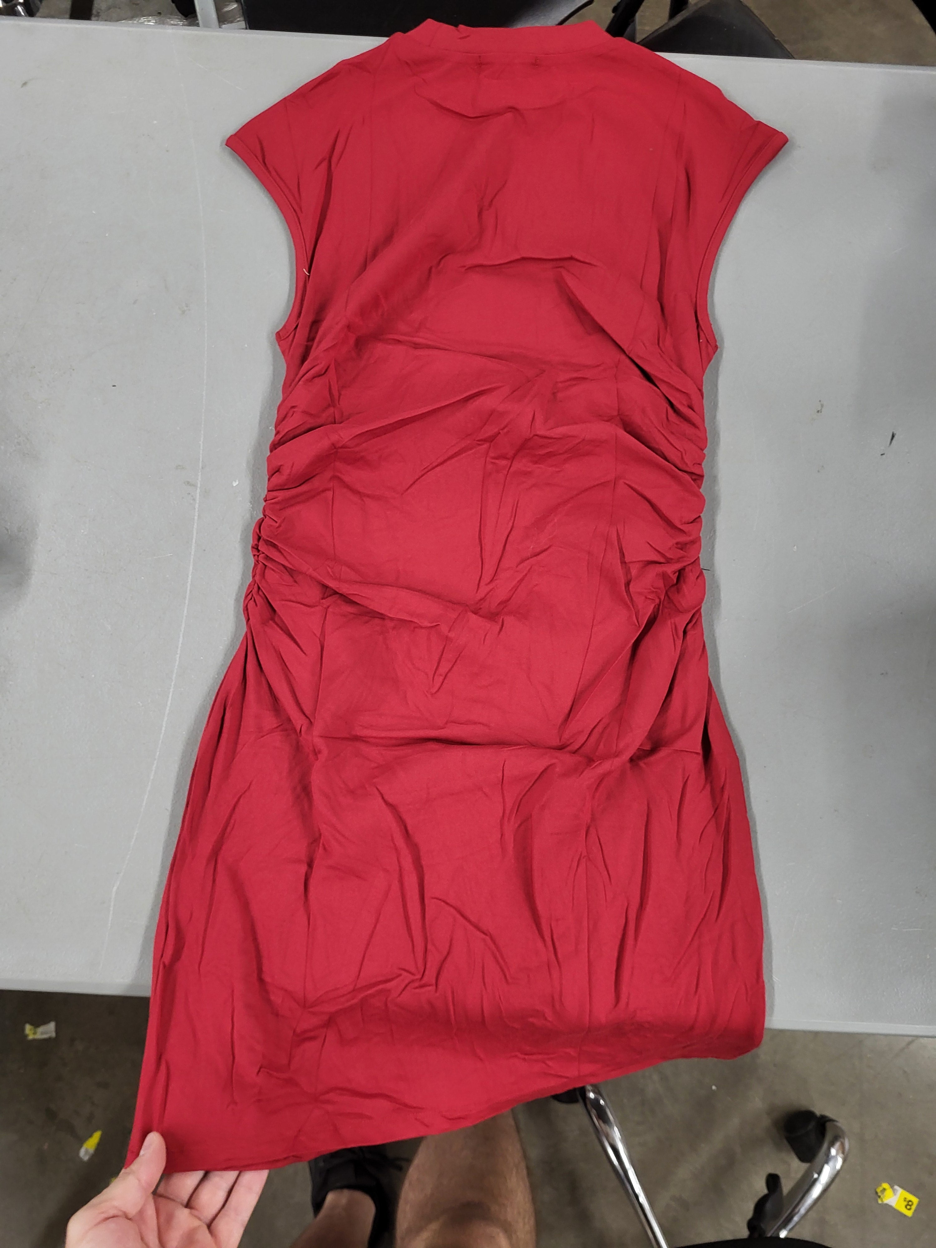Ofeefan Red Sleveless Cocktail Dress (Size Medium)