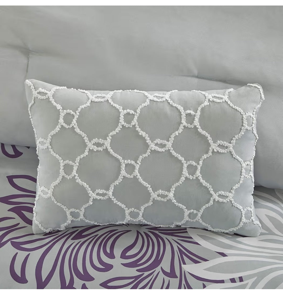 Madison Park Maible Cozy Bed 9pc Floral Comforter set