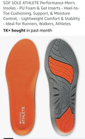 SOF SOLE ATHLETE Performance Men's Insoles