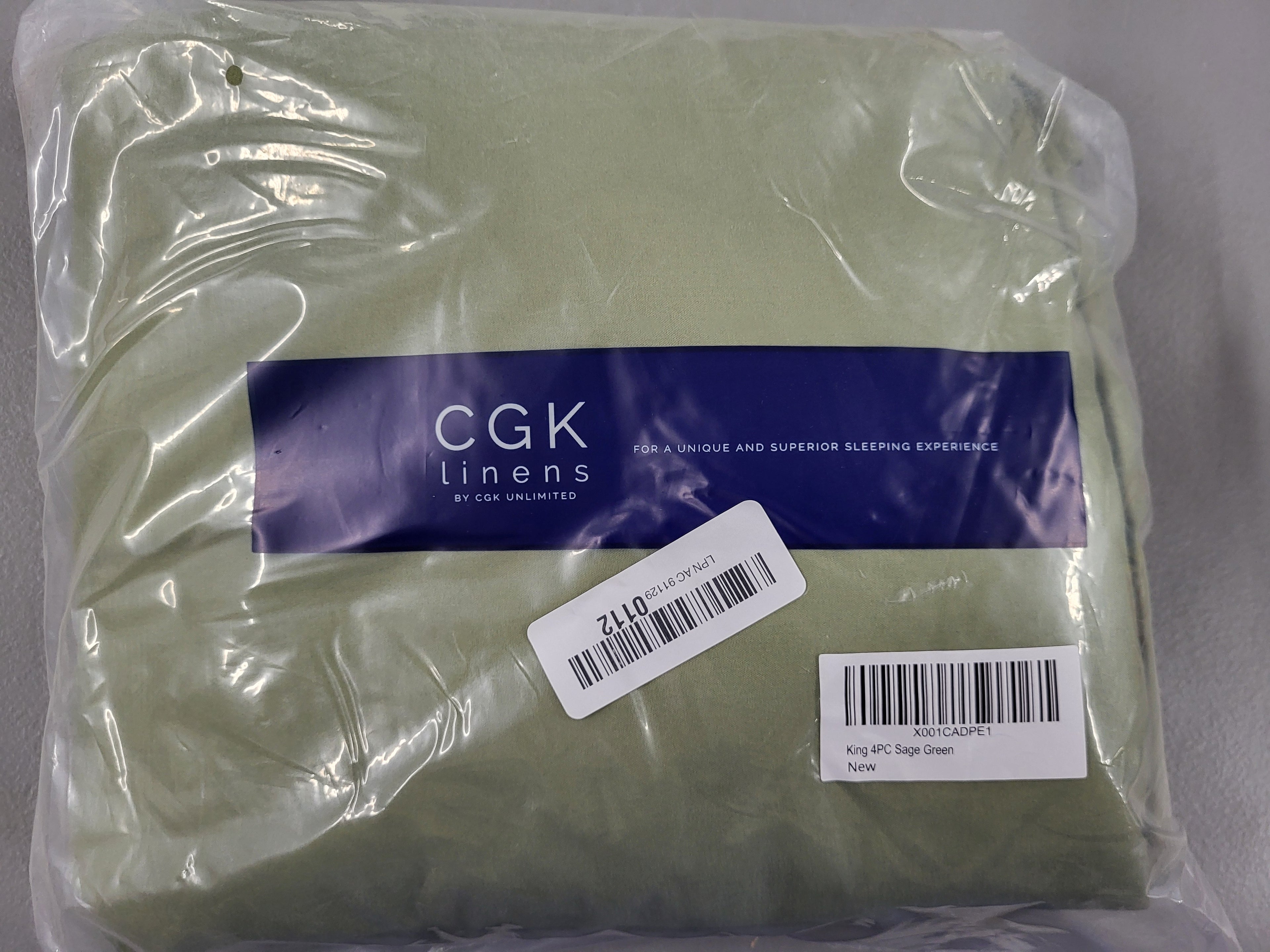 CGK Linens 4 piece Sheet Set (King Size)