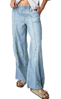 Women's Wide Leg Jeans (8)