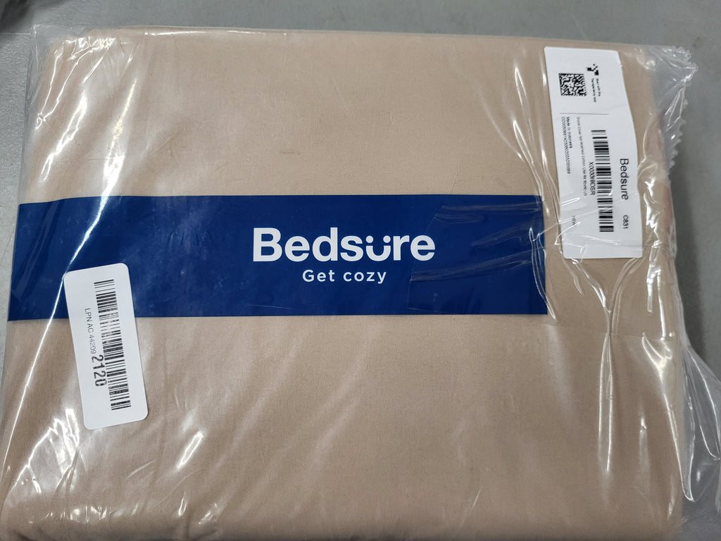 Bedspread Duvet Cover Queen Size (Khaki)