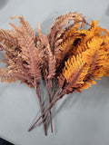 Artificial Autumn Fern Stems (6pcs)