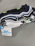 Mens No Show Socks, 10 pairs (Shoe Size 9-13)