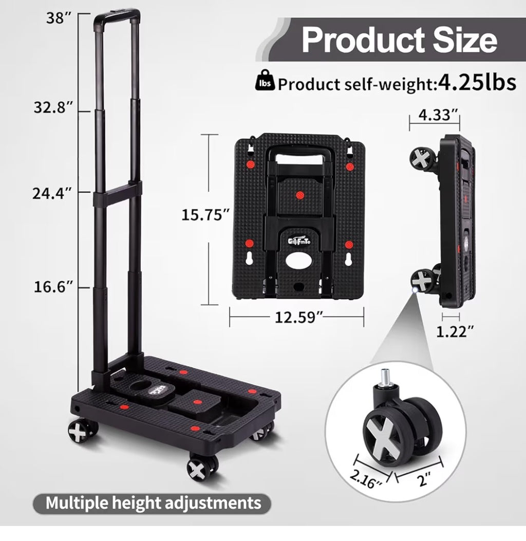 Folding Luggage Cart