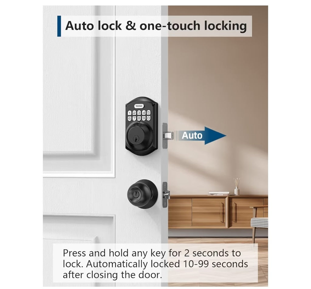 Teeho TE001 Keyless Entry Door Lock