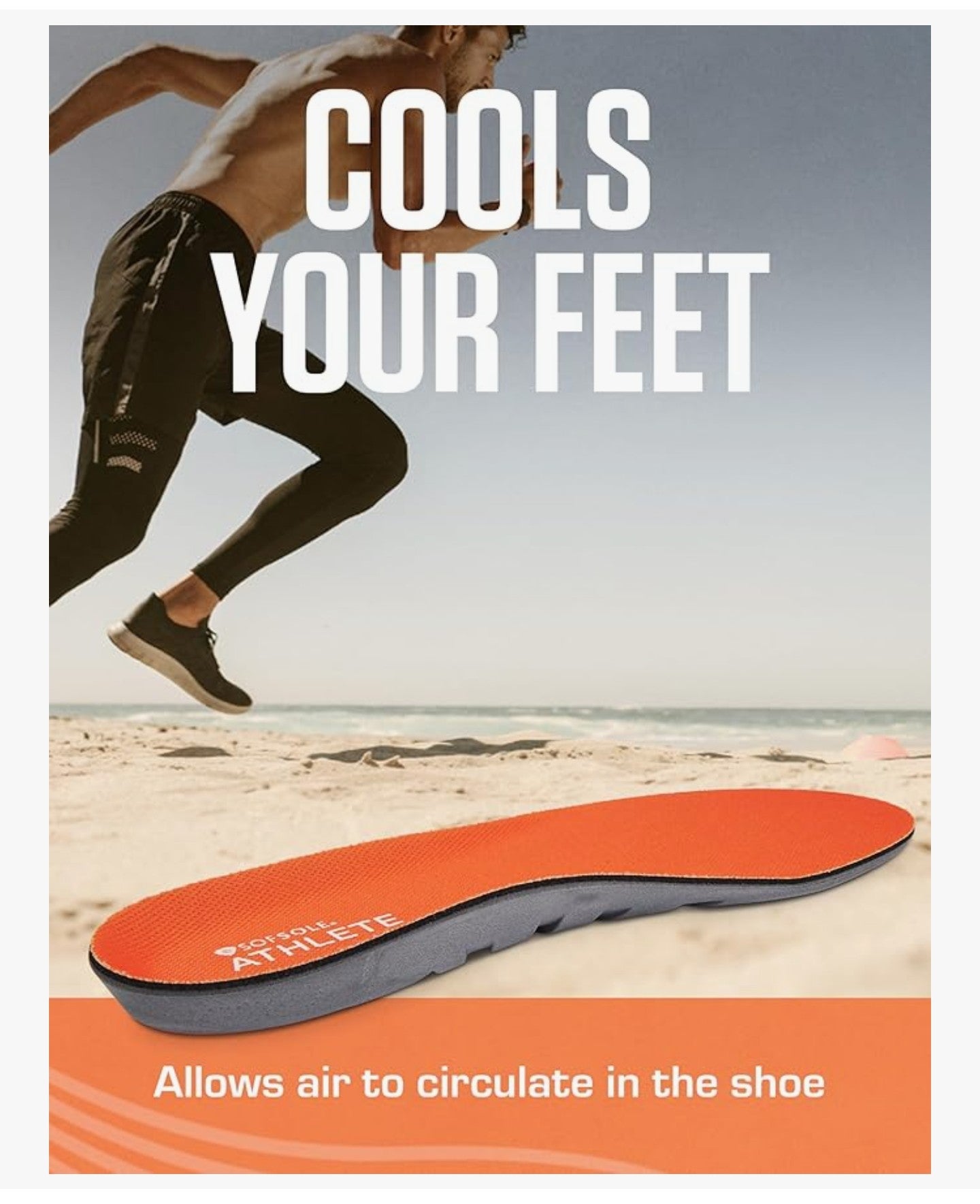 SOF SOLE ATHLETE Performance Men's Insoles