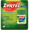 Zurtec 24 Hour Allergy Relief, 10mg (90 Tablets)