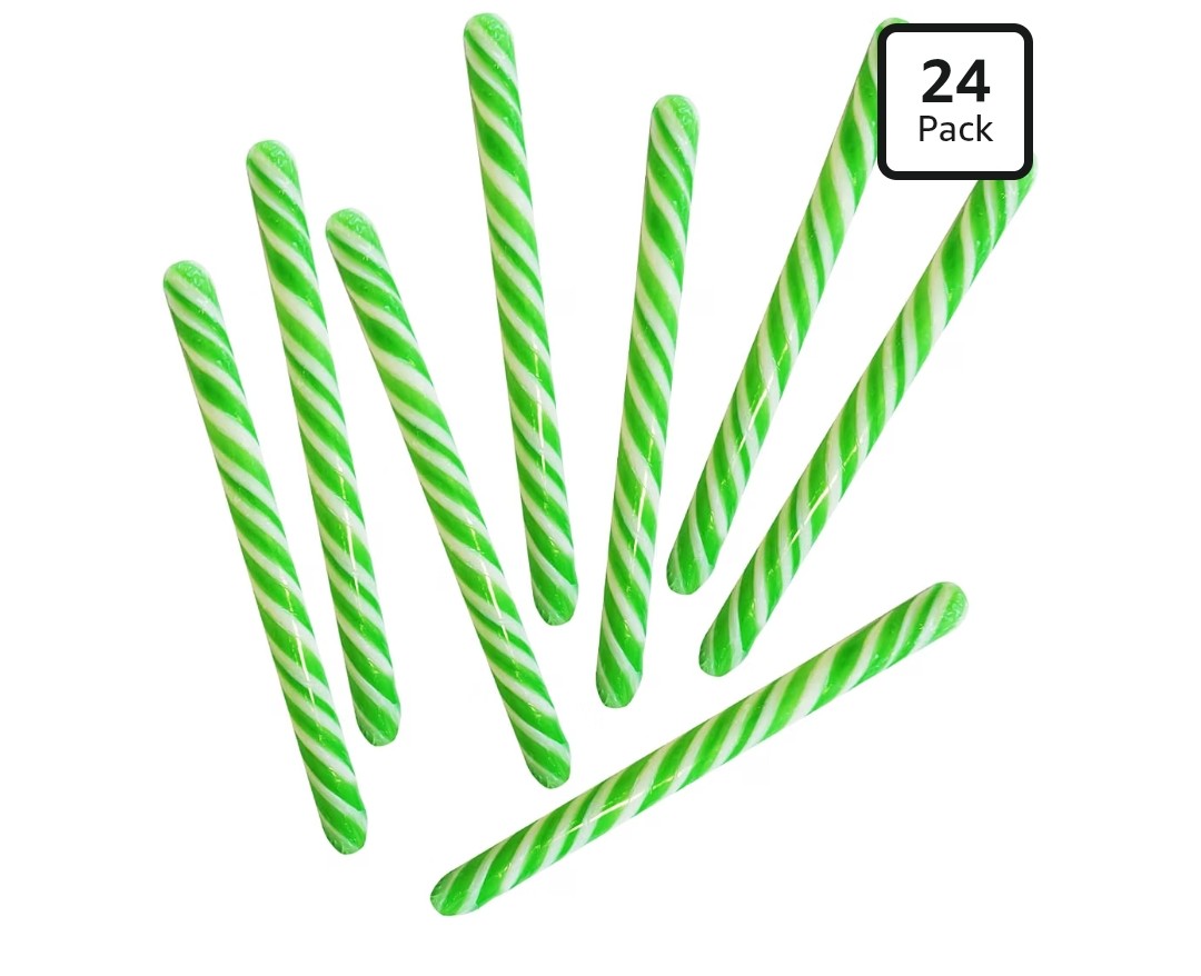 Fruidles Apple Flavor Candy Canes (24 pack)
