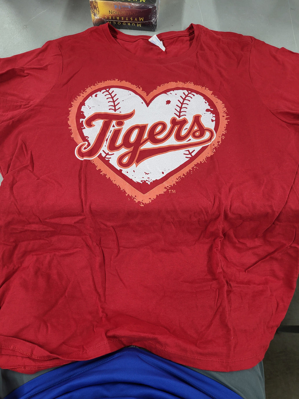 Tigers Baseball T-Shirt (Women's XL)